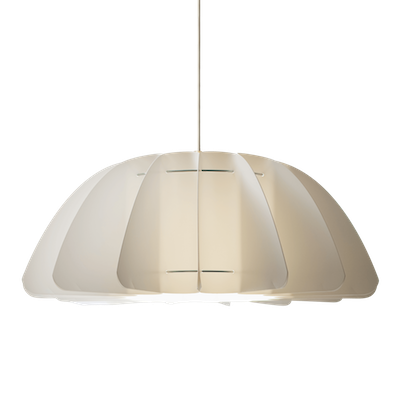 Biały abażur do lamp wiszących i lamp stojących Primrose