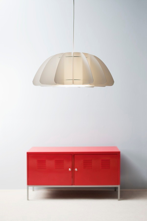 Lampa wisząca biała Primrose