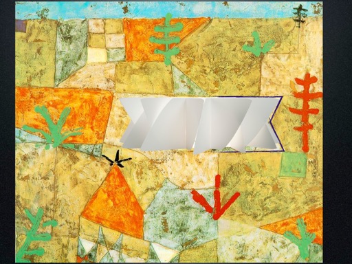 paul klee południowe ogrody 3 abażur diamond